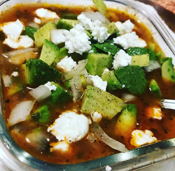 Goat Cheese Chili!