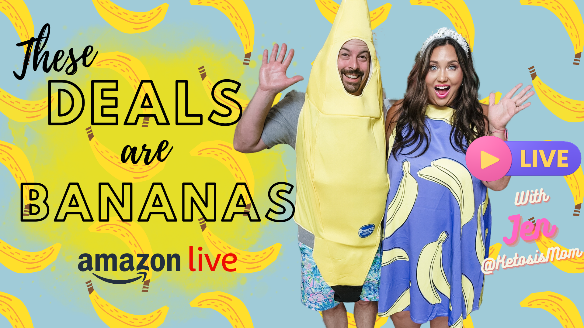 Amazon Live: Our first DEALS STREAM!