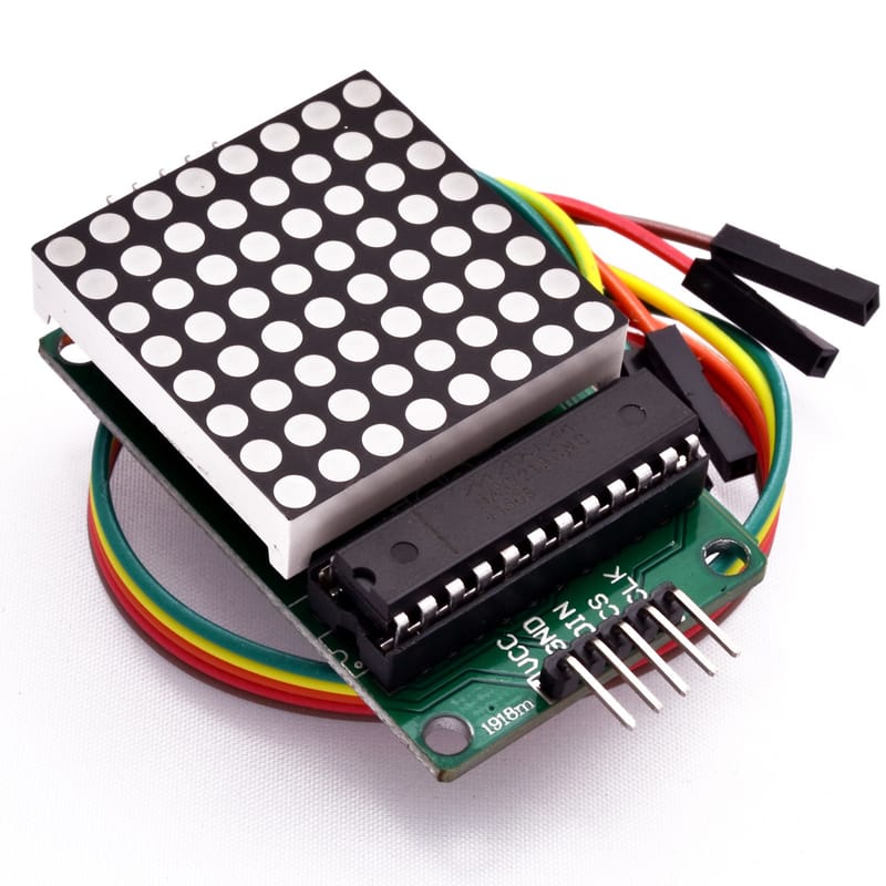 MAX7219 Full color 8*8 RGB Matrix/dot matrix drive board/Arduino(with ...
