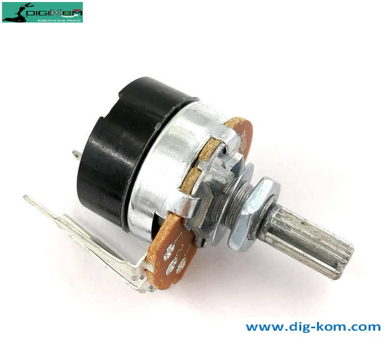 WH138 Potentiometer with Switch B500K Ohm Variable Resistors - DIGIK...