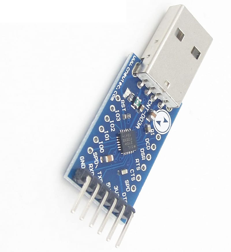 USB 2.0 to TTL UART 6PIN Module Serial Converter CP2104 STC PRGMR...