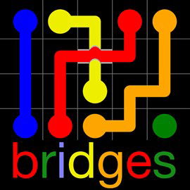 Flow free: Bridges