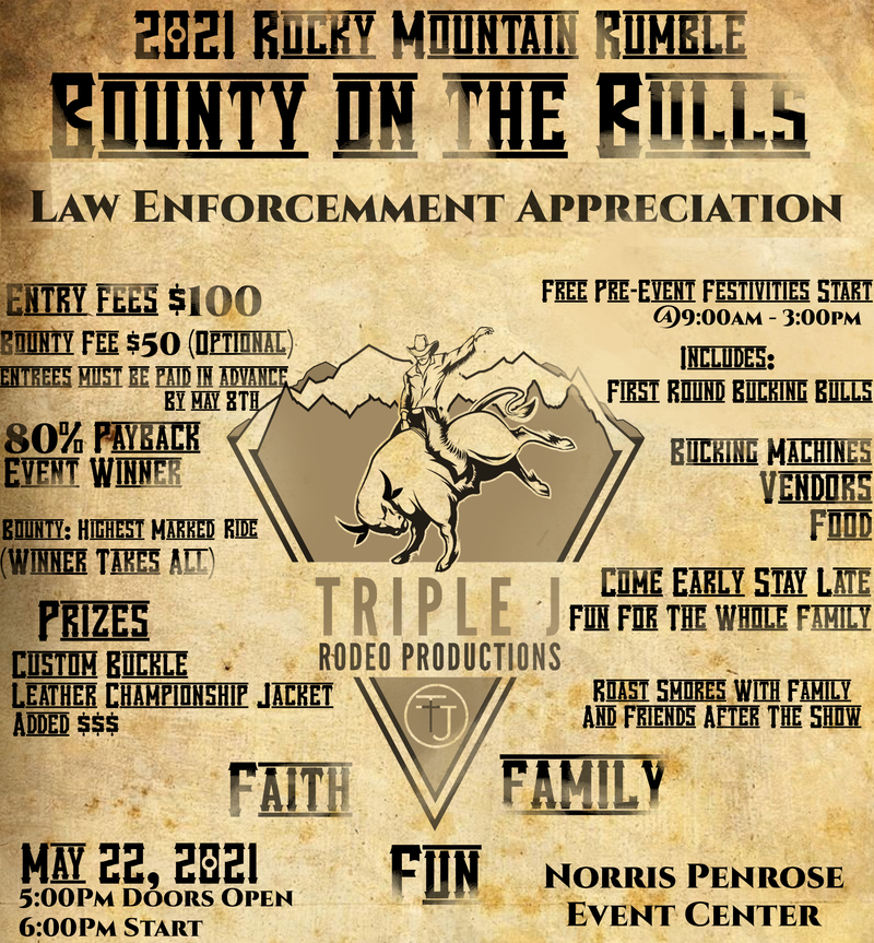 2021 Rocky Mountain Rumble Bounty On The Bulls