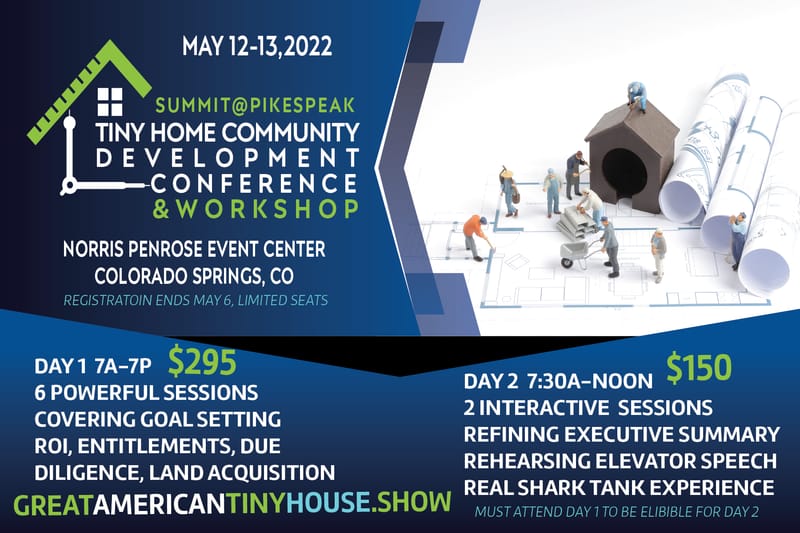 The Tiny Home Community Development Summit 2022
