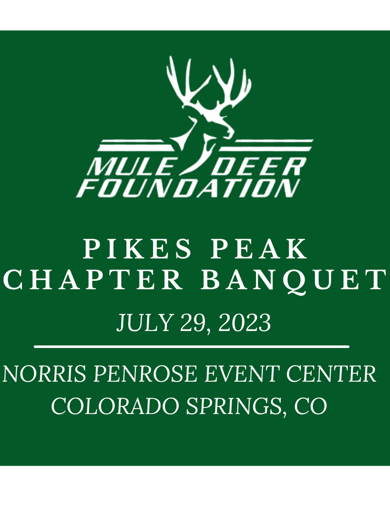 Mule Deer Foundation Banquet
