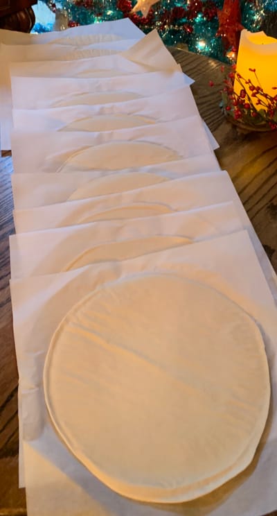 So you&#039;ve brought home some uncooked thin-crust pizza dough-now what?? image