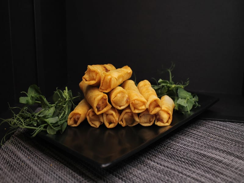 Dārzeņu springrolls