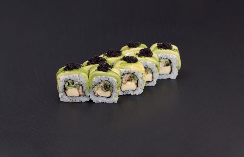 131. Green dragon roll