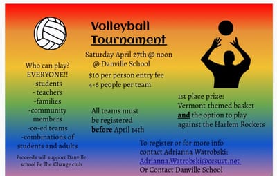 Volleyball Tournament!