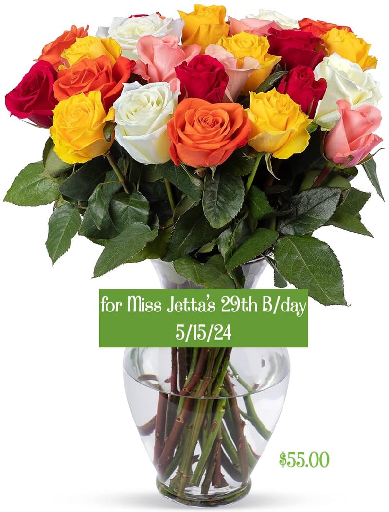 $54 Miss Jetta's Birthday