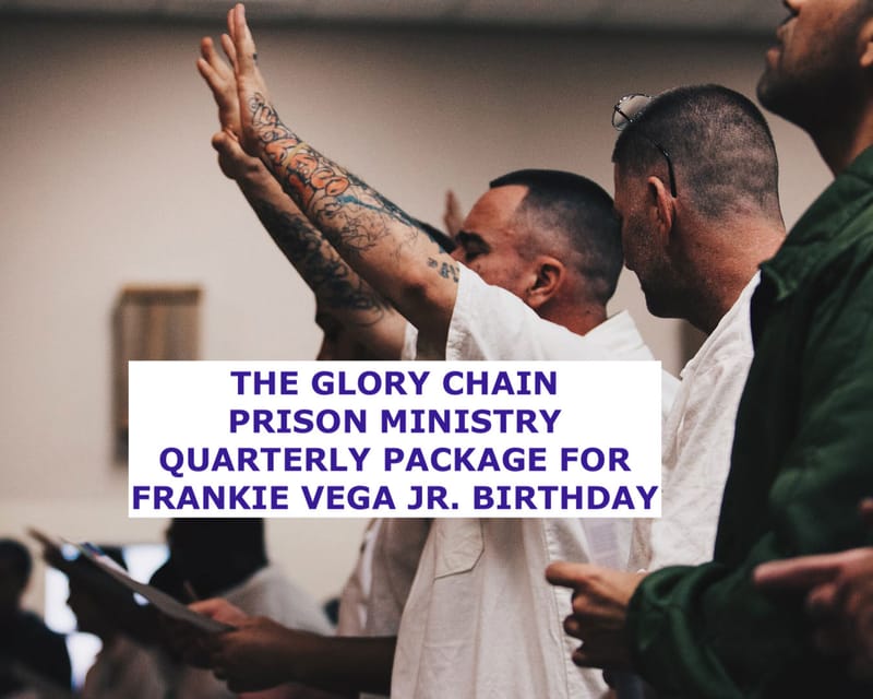 $336.24 PRISON MINISTRY