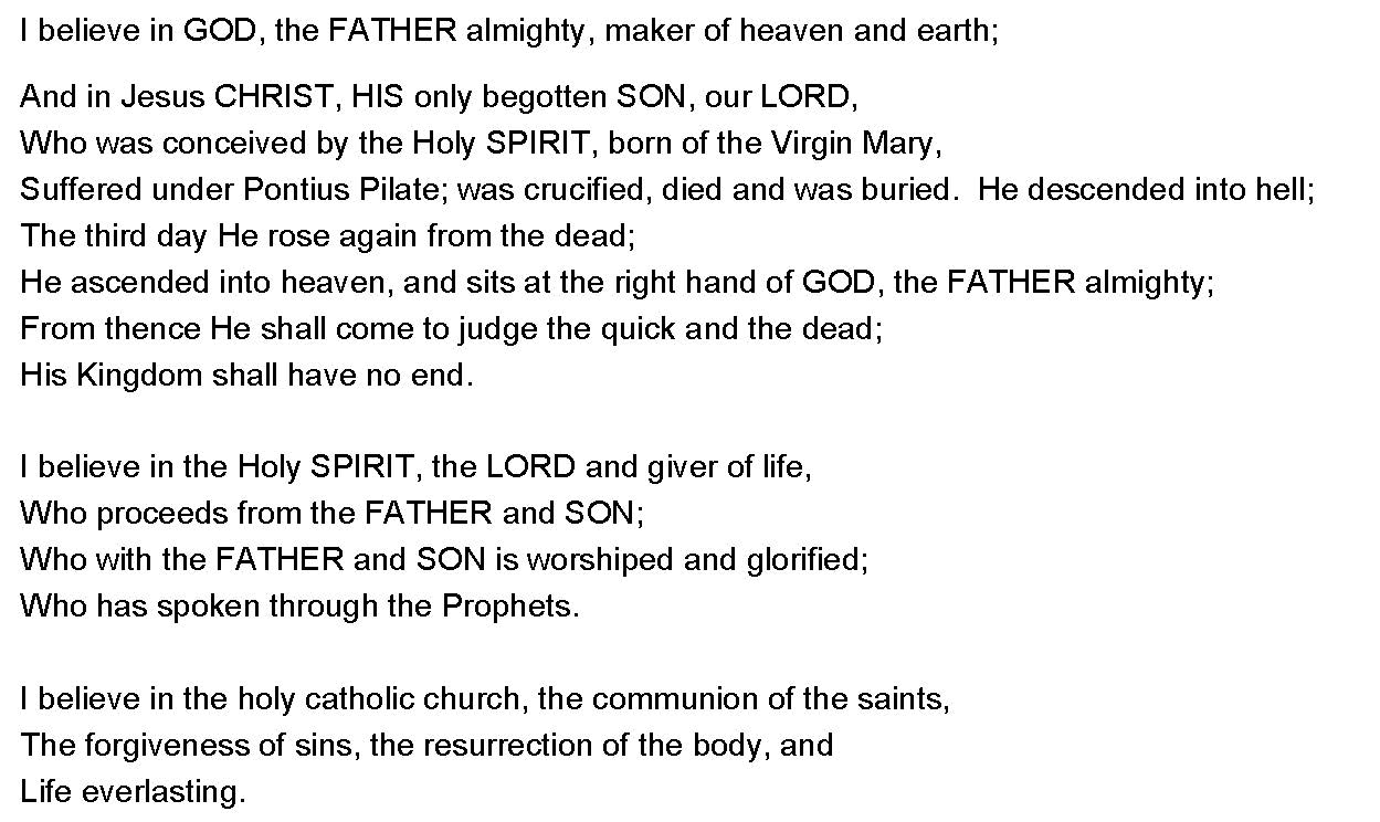 The Nicene Creed