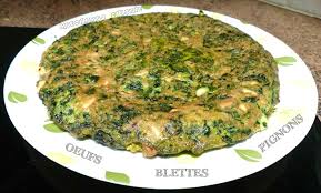 La Trouchia - Omelette aux blettes