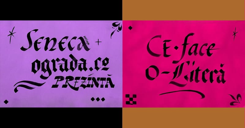 What does a letter workshop lettering and calligraphy