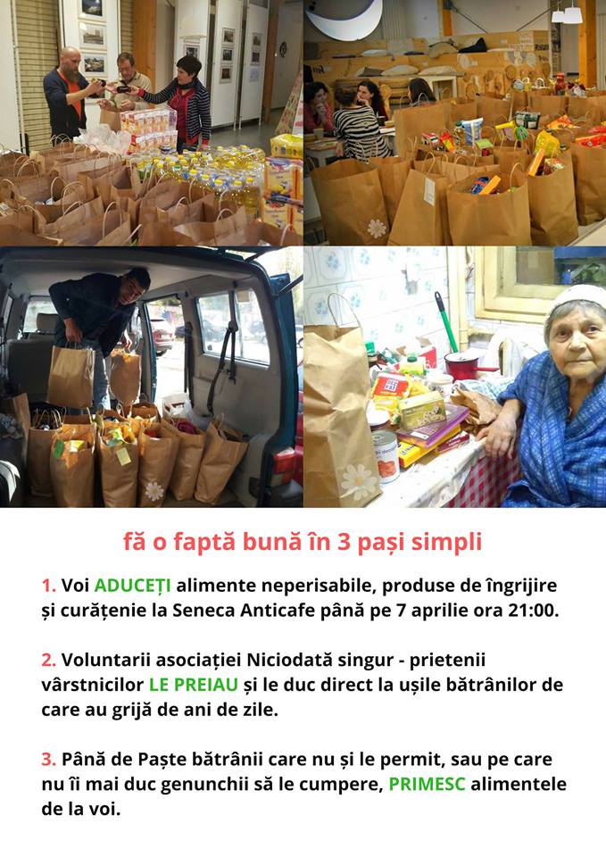 Donate food for elderly
