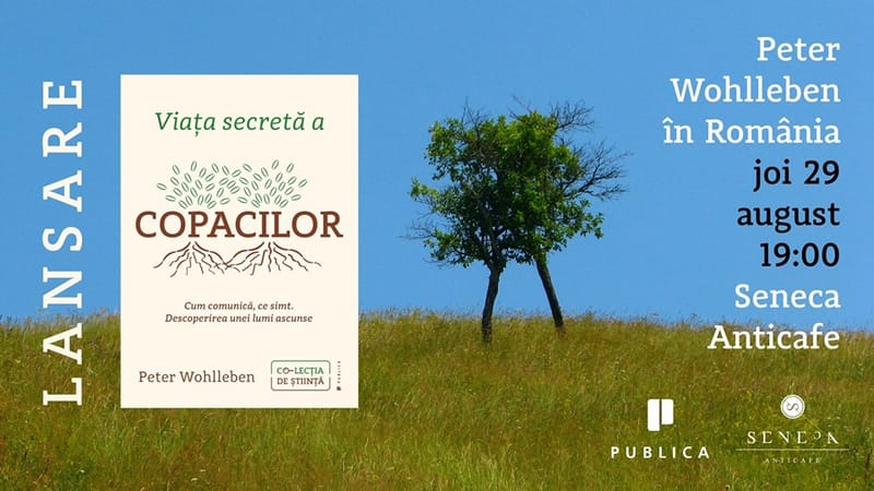 Peter Wohlleben first time in Romania