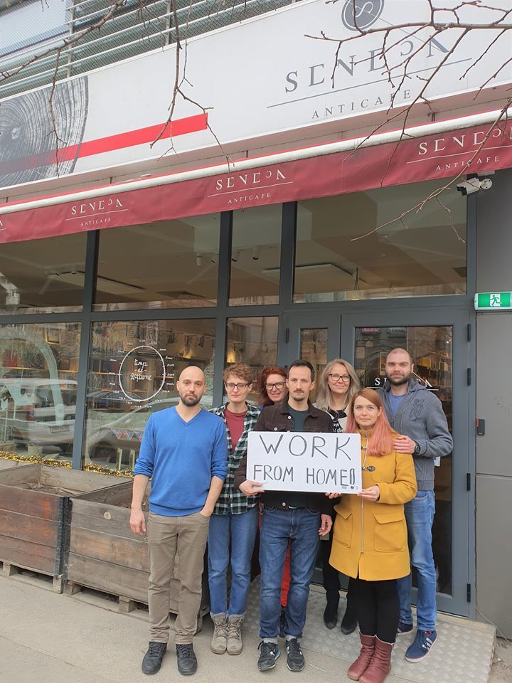 Good security - Seneca Anticafe closed for a while