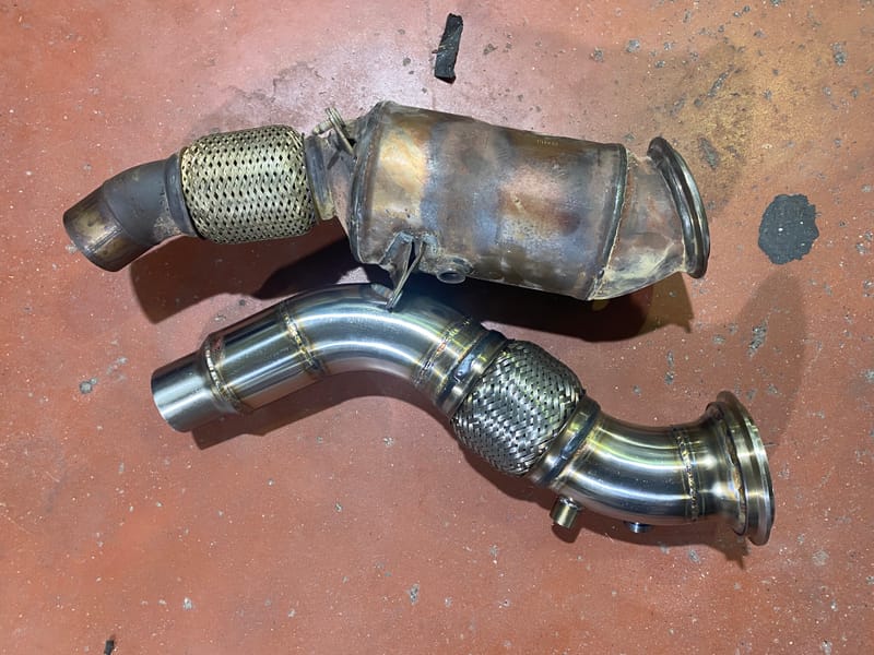 צנרת דאונפייפ (Down Pipe) 