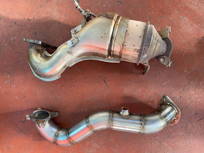 צנרת דאונפייפ (Down Pipe) 