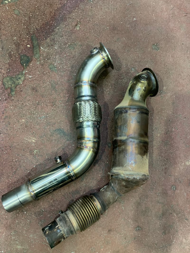 צנרת דאונפייפ (Down Pipe) 