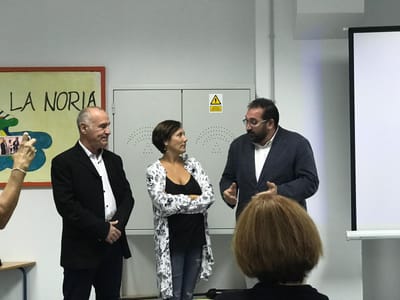 Visita de los responsables educativos