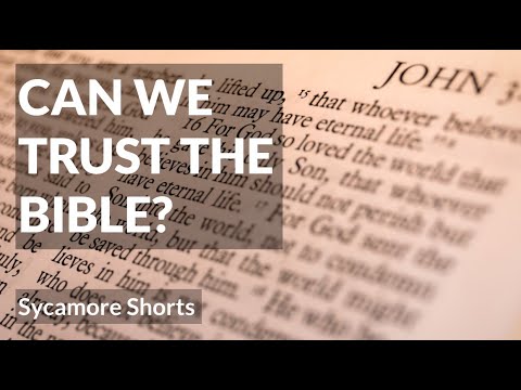 [6B] Can we trust the bible?