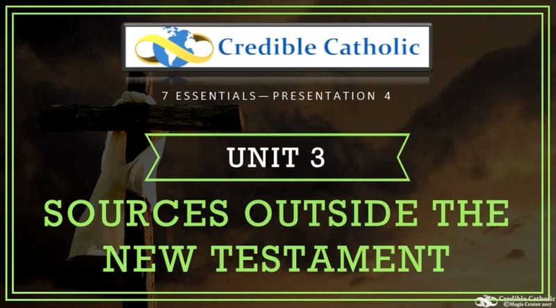 Essential 4—PROOF OF JESUS’ RESURRECTION AND DIVINITY (3)- Sources outside the New Testament
