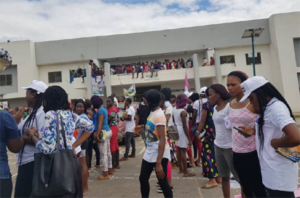 Students call for 26% budgetary allocation to education