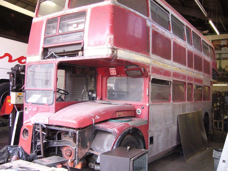 Routemaster Being Fully Restored