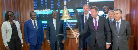 LE PRESIDENT DE DELOITTE FRANCE ET AFRIQUE FRANCOPHONE EN VISITE A LA BRVM