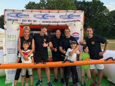 Förderverein nimmt am Ortsturnier Menschenkicker teil