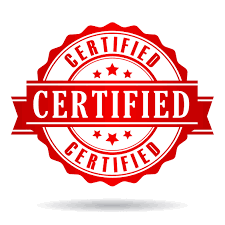 Certification