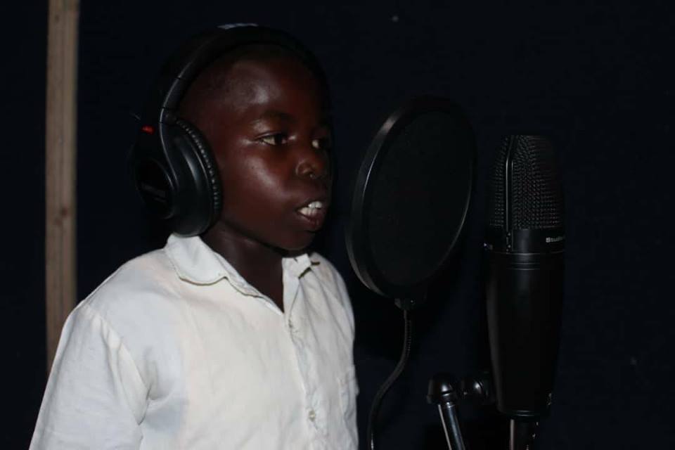 Peter Lokosang Voicing in Studio