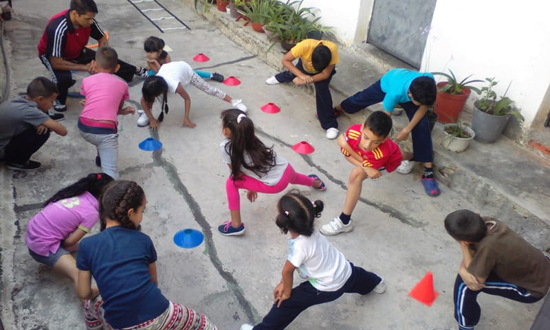 Entrenamientos para niños
