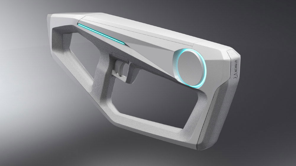 Striker VR gun for virtual reality