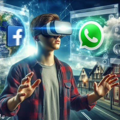 Meta Quest brings Facebook Messenger and WhatsApp to virtual reality