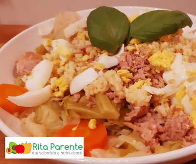 Salada de Couve e Millet