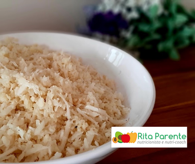 "Arroz" de Couve-Flor