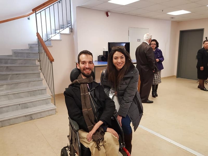 Η Αντιπρόεδρος της "Ευαγγελισμός ΆμΚΕ"  κα. Εβελίνα Ποτήρη καλεσμένη στα εγκαίνια του Συλλόγου Κ.Δ.Α.Π. με Αναπηρία Νομού Αργολίδας