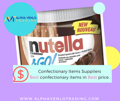 Confectionary items Supplier Brings the Best Products!