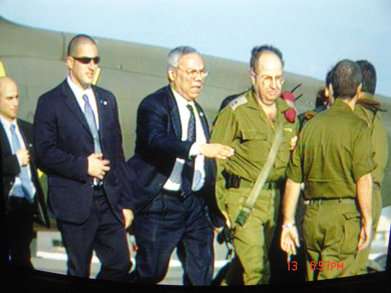 ביקור שר ההגנה האמריקאי בפיקוד צפון מתלווה אליו בוגי יעלון רמטכ"ל צה"ל