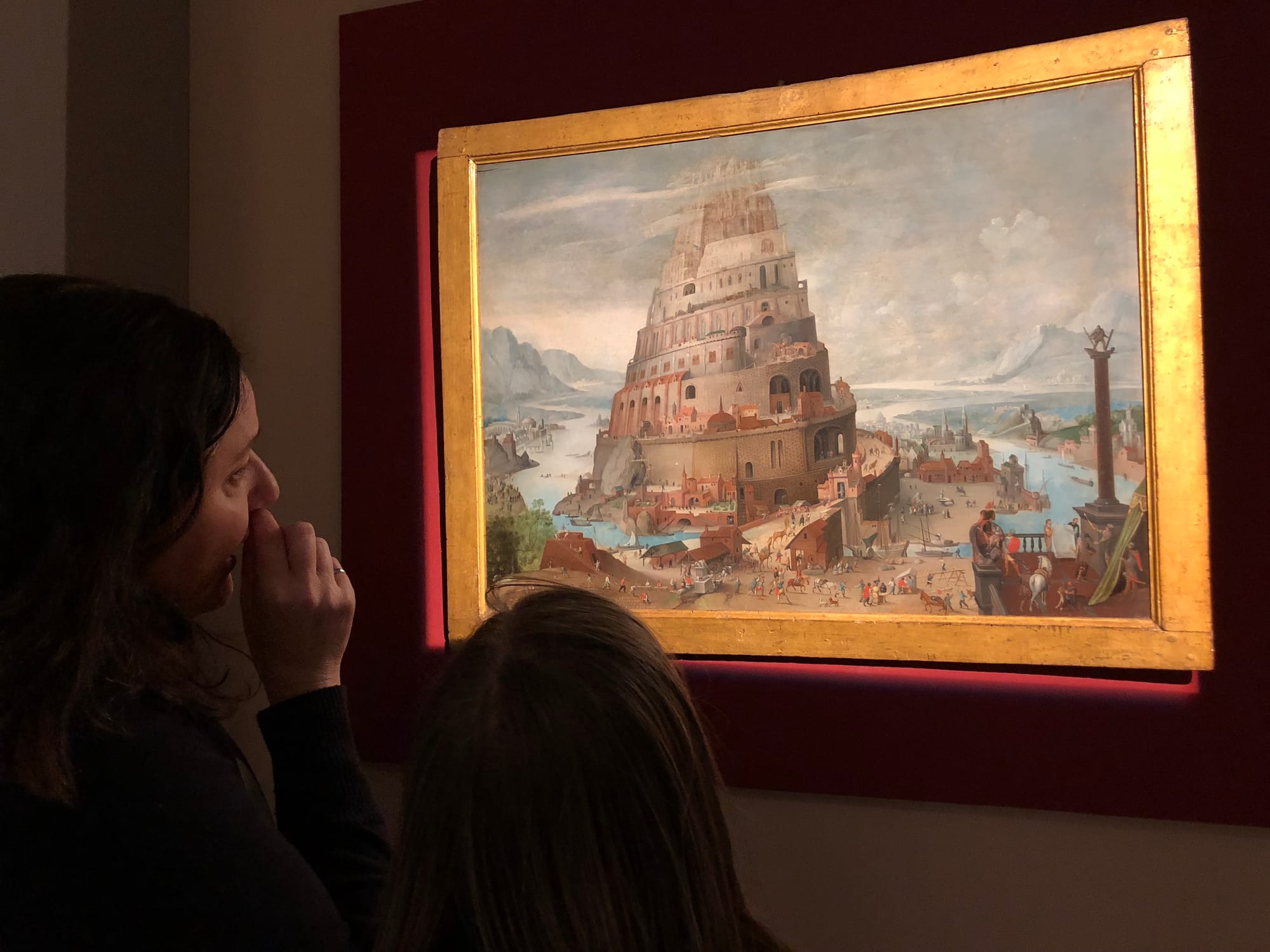 Well, why wouldn't there be a famous Bruegel in the basement in Siena?