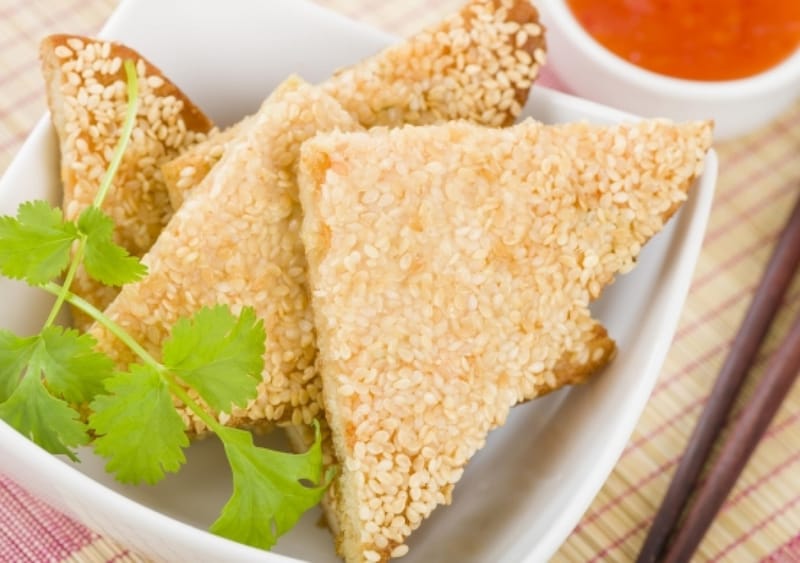 Sesame Prawn Toast