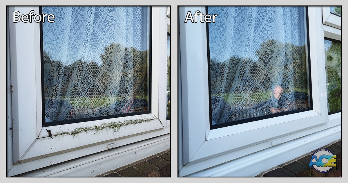 Before & After - Window Cleaning