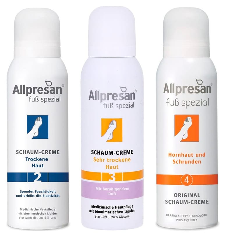 Allpresan Fuß Schaum-Creme