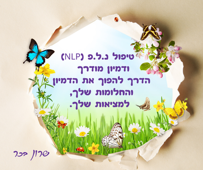נ.ל.פ (NLP) ודמיון מודרך image