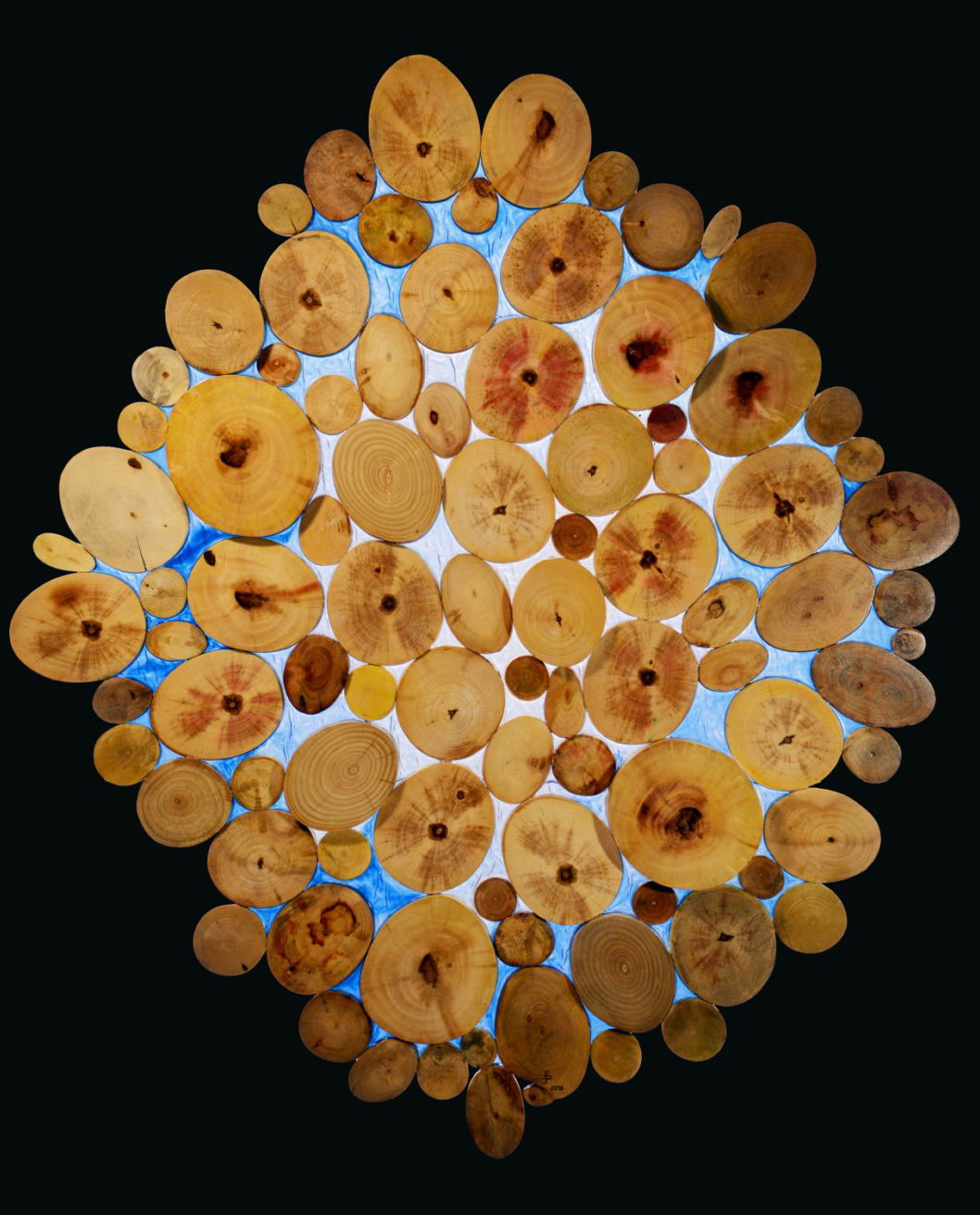 Dispersion bleutée (2018)