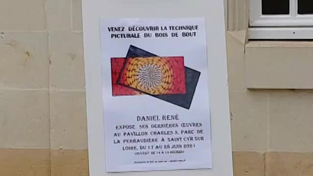 Exposition salle Charles X juin 2021 (fond musical par Daniel René)