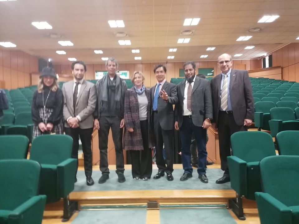 Daawa incontra il ministro presso  l'ambasciata del Messico in Italia.