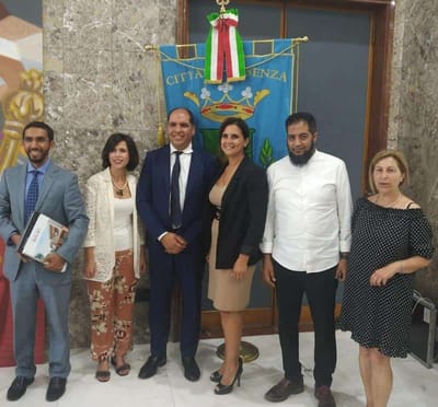 Cooperazione internazionale, Attività diplomatica dell'associazione daawa.odv  al comune di Cosenza
